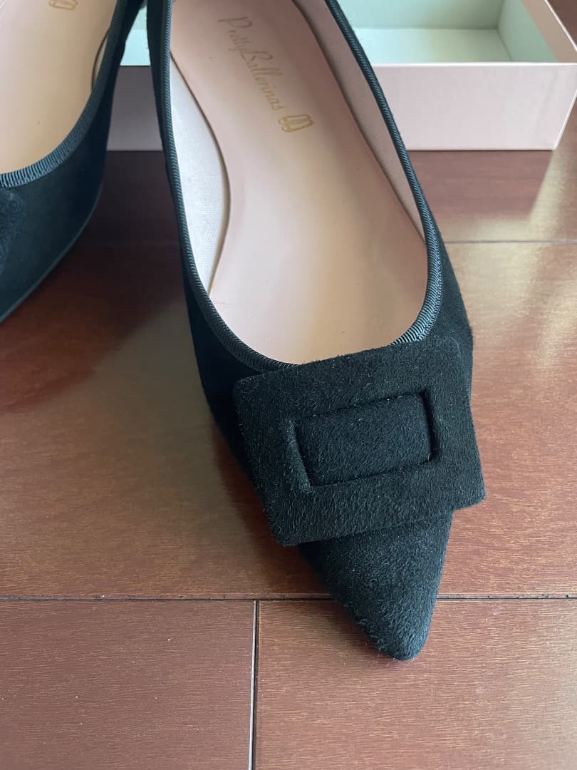 Pretty Ballerinas プリティバレリーナ フラット 黒 美品 正規