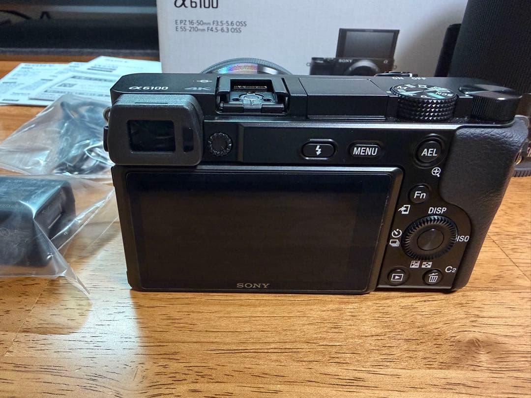 【極美品】SONY α6100 ダブルズームレンズキット【防湿庫保管・SD付】