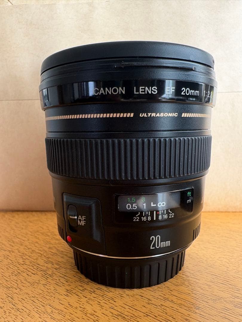 Canon EF 20mm f/2.8 レンズ 中古 クモリ有