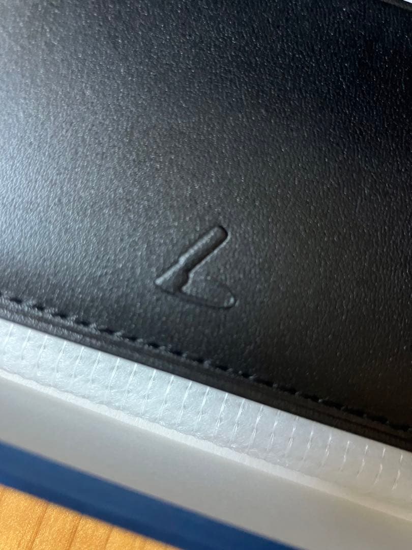 TSUCHIYA KABAN 名刺入れ ブラック　ヌメ革　カードケース