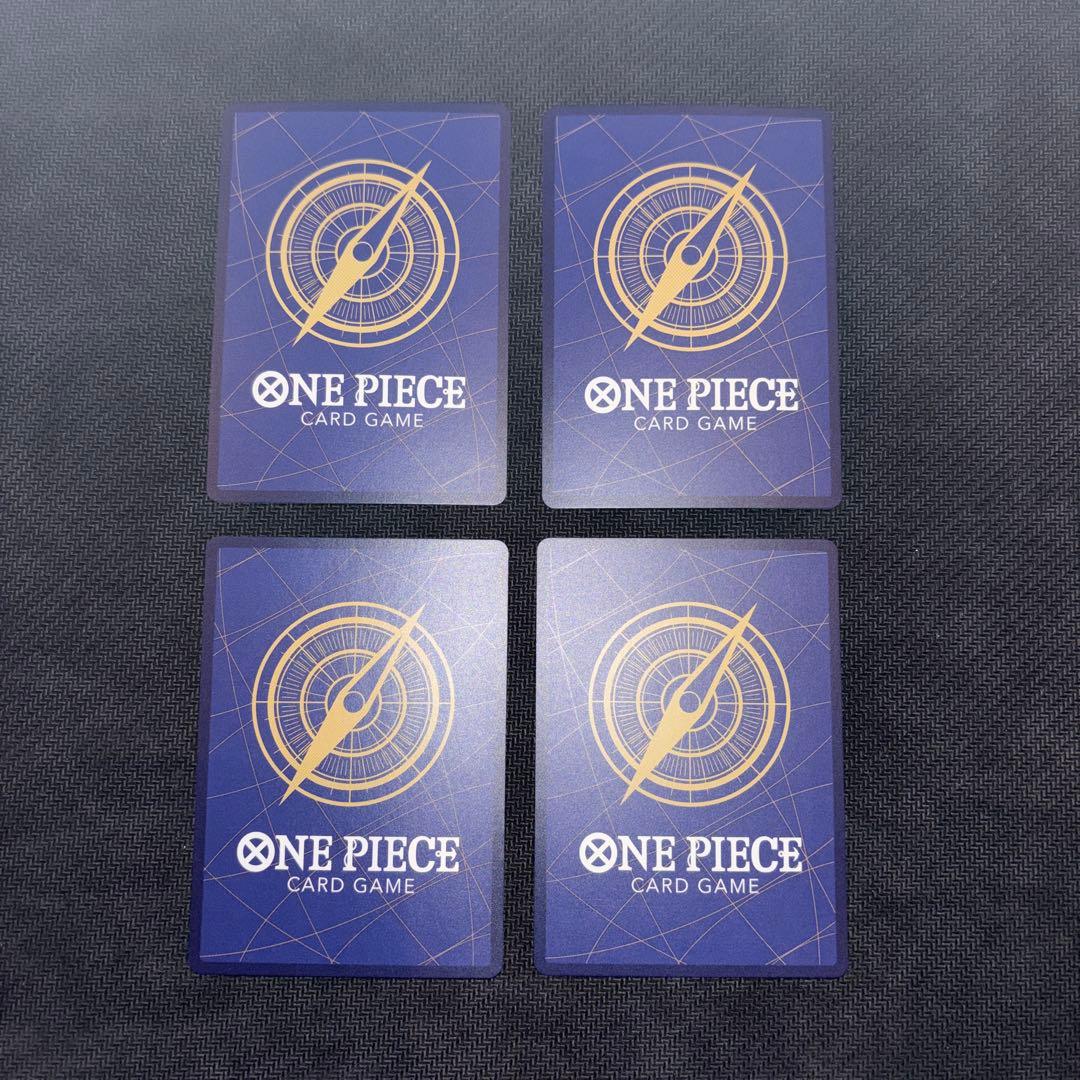 ワンピースカード　ゾロ十郎　2nd ANNIVERSARY 4枚セット