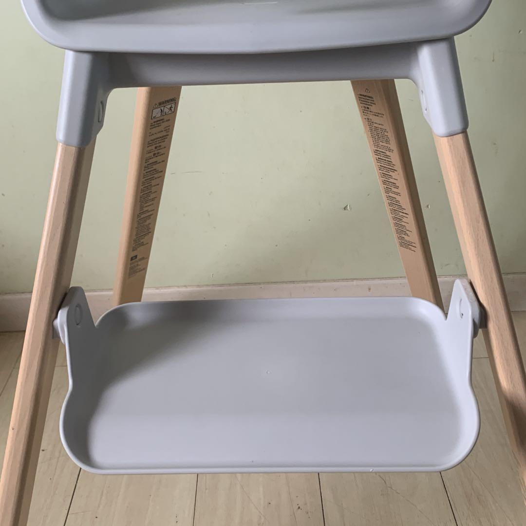 STOKKE CLICK　ストッケ クリック　ハイチェア　ベビーチェア　グレー