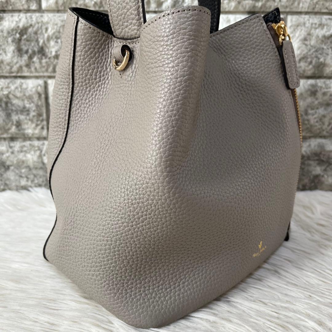 【美品】ペレボルサ　レネット　4741 レザー　2way ショルダーバッグ