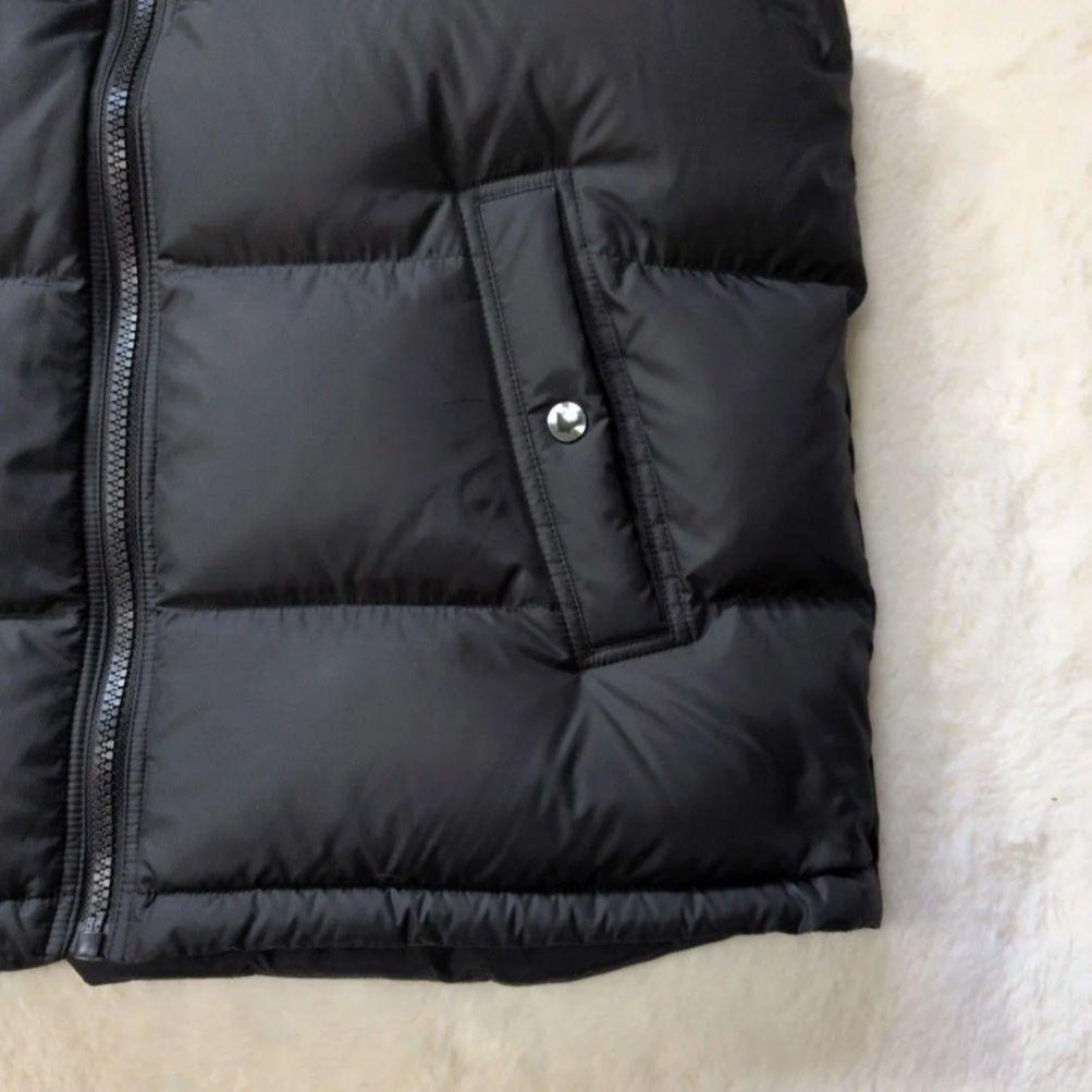 【極美品】COACH コーチ シグネチャー ダウンベスト XL 黒 メンズ