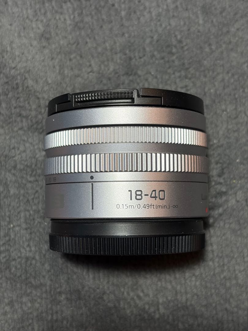 希少 LUMIX 18-40mm レンズ　シルバー