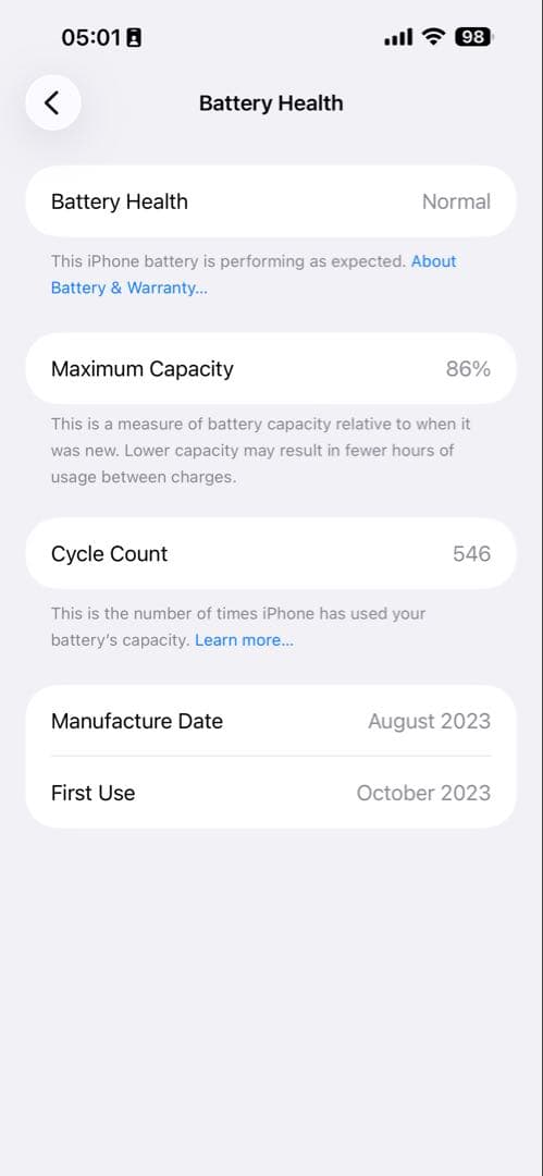 iPhone15ProMax256GBナチュラルチタニウム美品SIMフリー