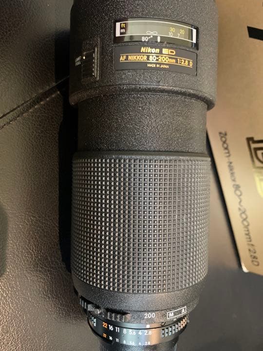 【美品】【付属品付】ニコンAFズームレンズ　フィルター　フード
