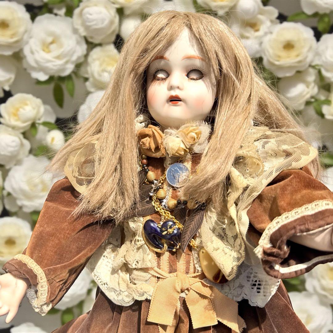 みほこ ビスクドール カマー ラインハルト ベルベット ドレス カメオ