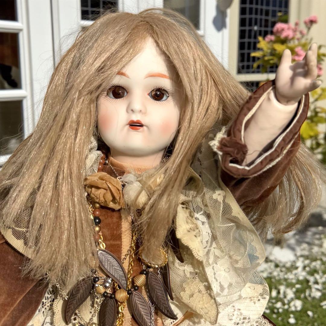 みほこ ビスクドール カマー ラインハルト ベルベット ドレス カメオ