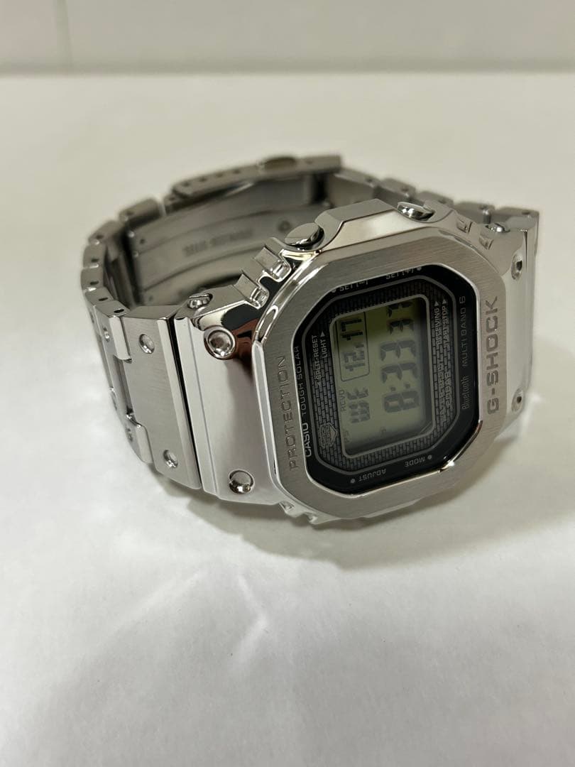 【極美品】G-SHOCK GMW-B5000D-1JF フルメタル シルバー