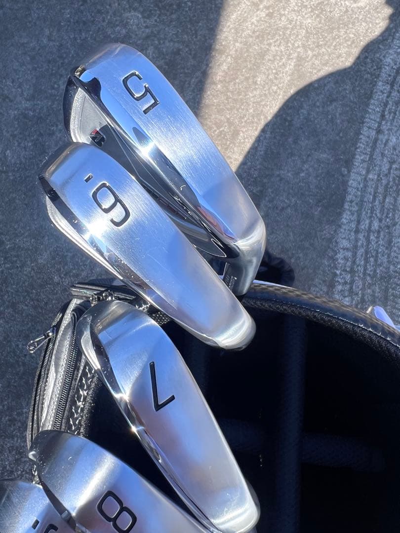 ブリヂストン　アイアンセット　258CBP 5-P 6本　ラウンド未使用　保証書