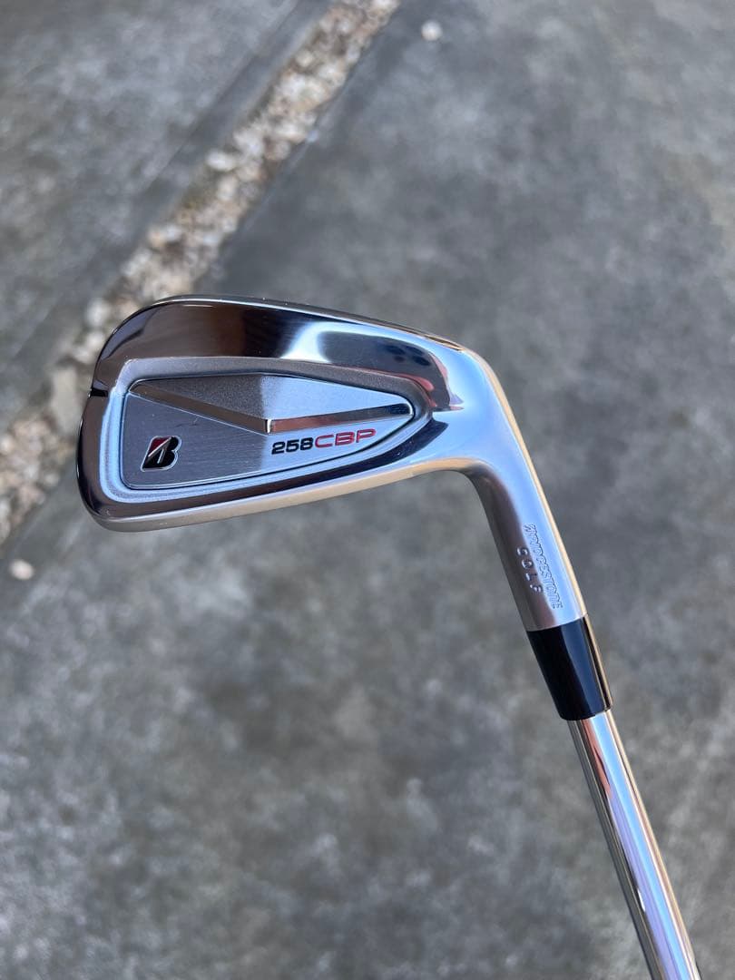 ブリヂストン　アイアンセット　258CBP 5-P 6本　ラウンド未使用　保証書