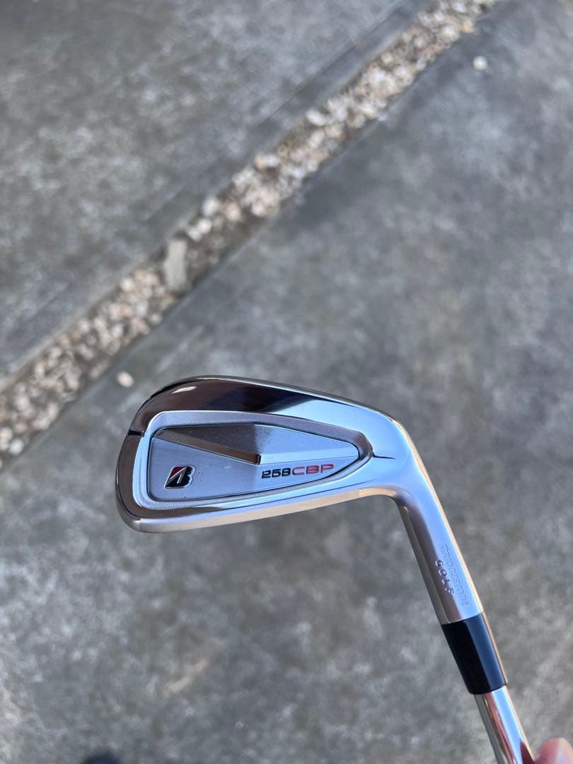 ブリヂストン　アイアンセット　258CBP 5-P 6本　ラウンド未使用　保証書