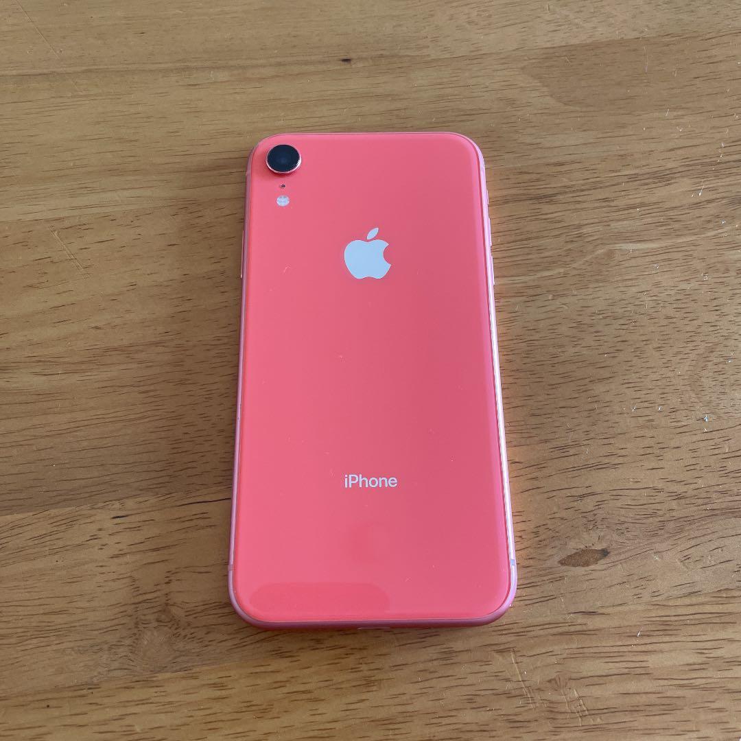 iPhone XR コーラル 128 GB SIMフリー