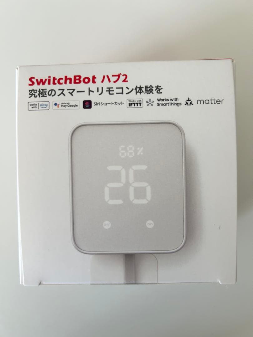 switchbot Hab2 温度・湿度モニター　スマートリモコン　美品
