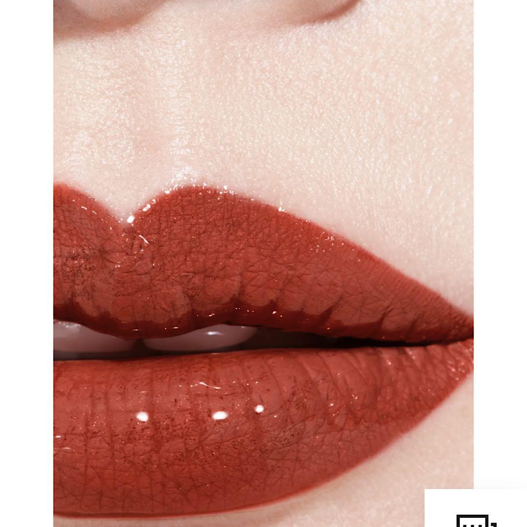 CHANEL ルルージュデュオウルトラトゥニュ 196 レッドブラウン