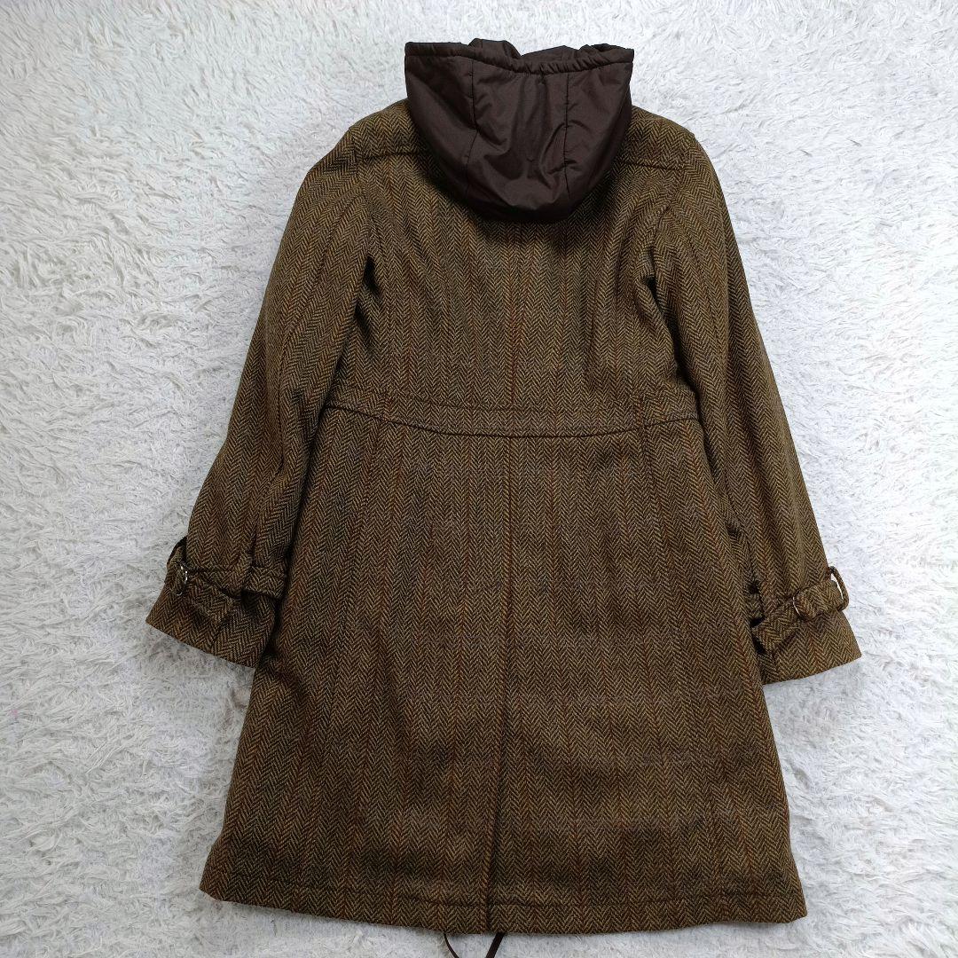 美品✨MAXMARA ミックスツイードコート　インナーコート付　3way　40