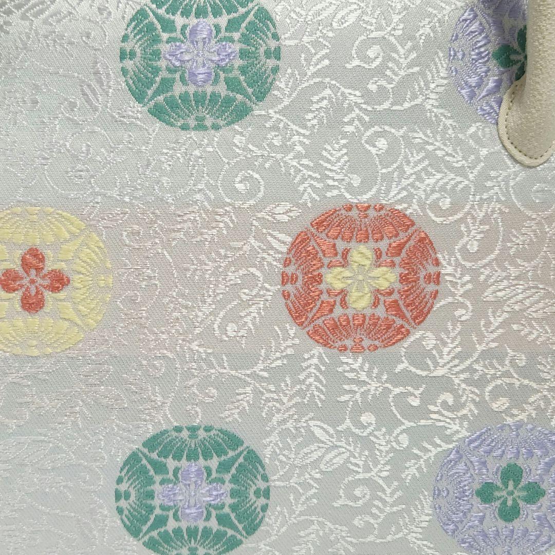 特価　和装バッグ　利休バッグ　金蘭織物 入卒式　結婚式　商品番号:メ-2