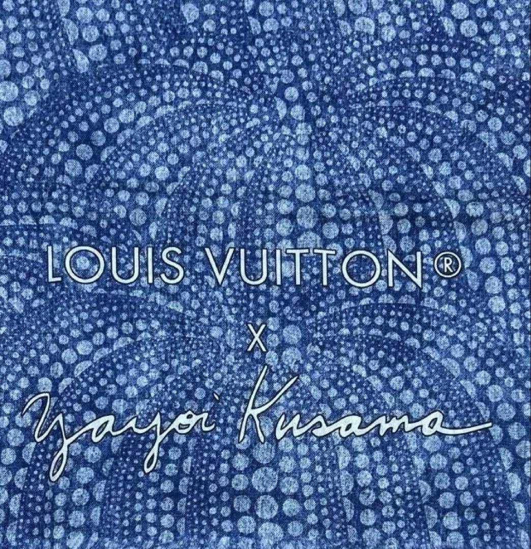 ルイヴィトン × 草間彌生 メンズ ストール 未使用品 レア スカーフ