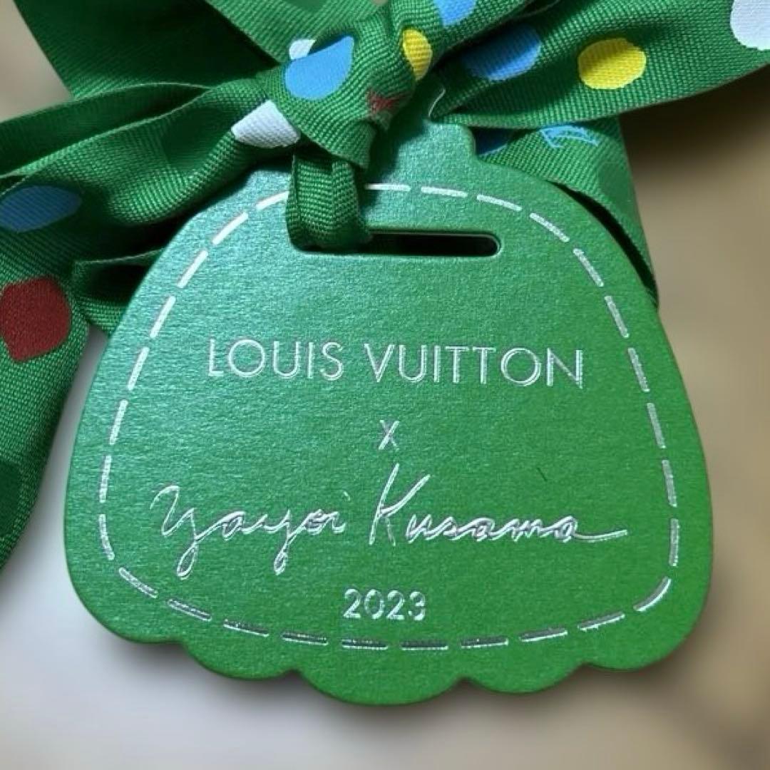 ルイヴィトン × 草間彌生 メンズ ストール 未使用品 レア スカーフ