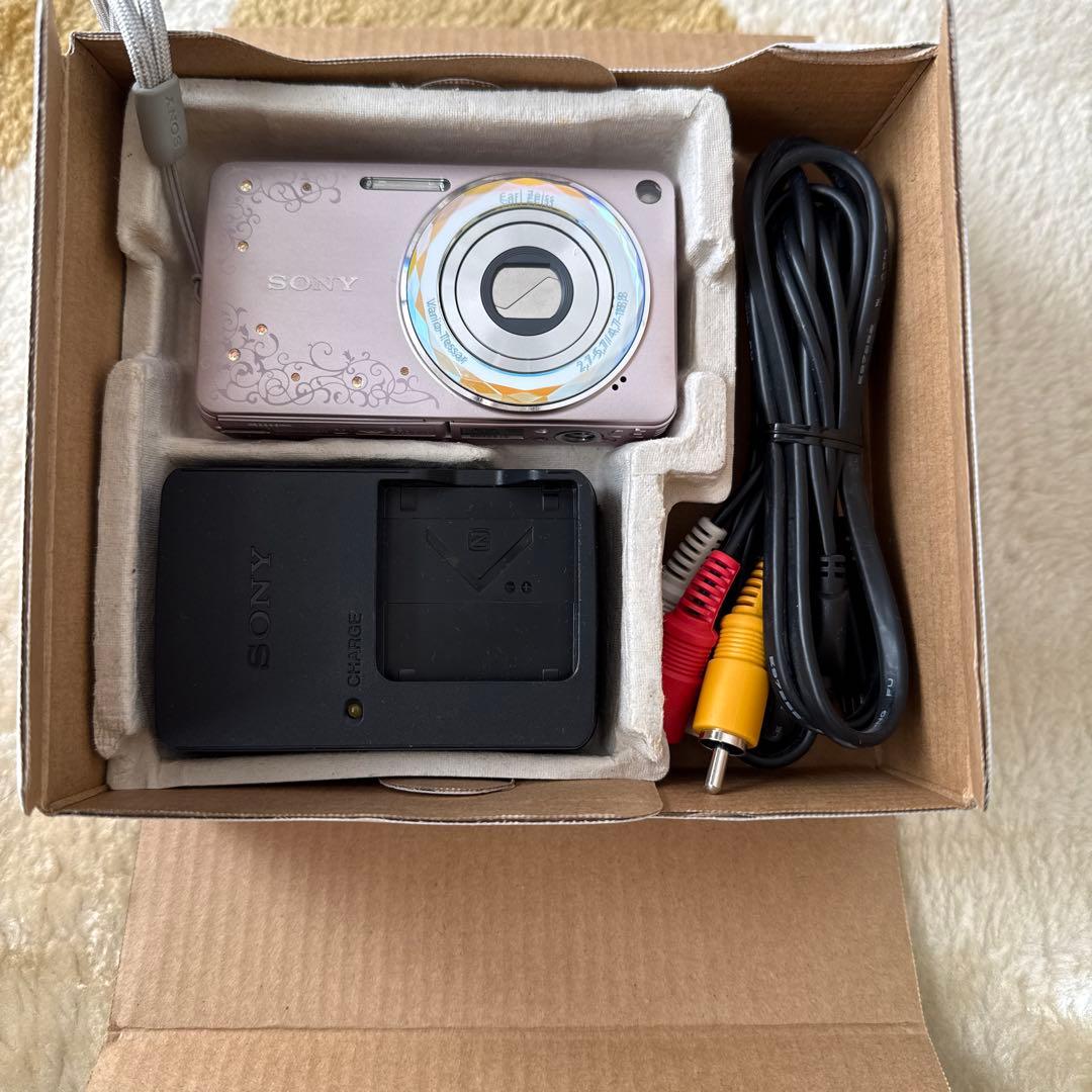【美品】SONY Cyber-shot DSC-W350D （薄ピンク）