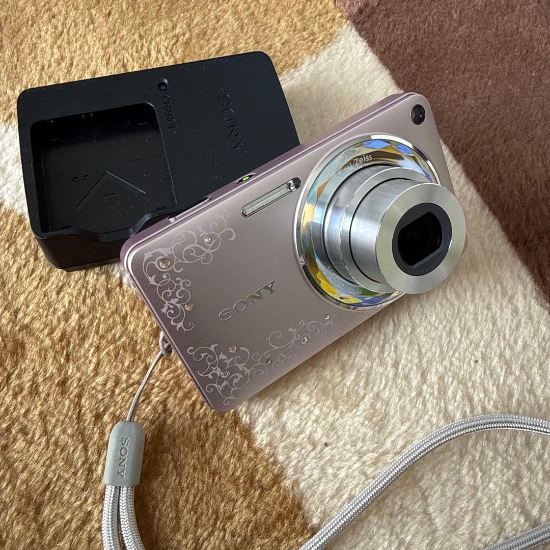 【美品】SONY Cyber-shot DSC-W350D （薄ピンク）