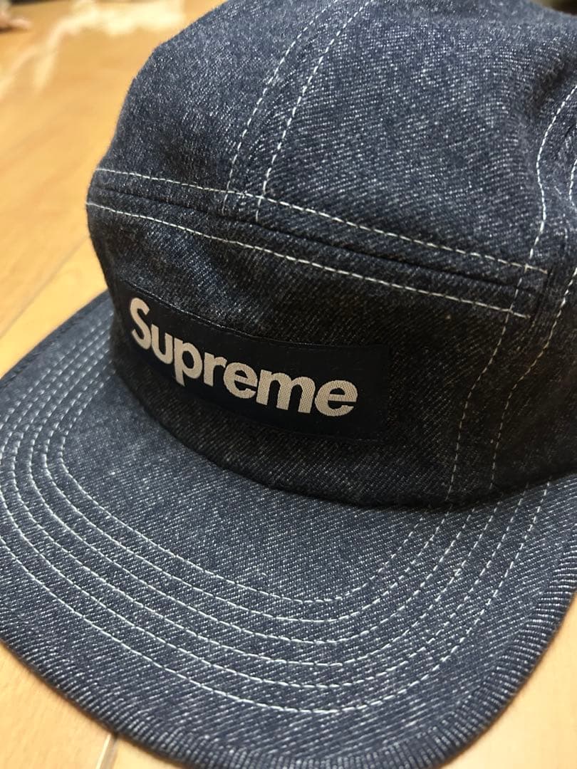 シュプリーム　キャップ　ほぼ未使用品