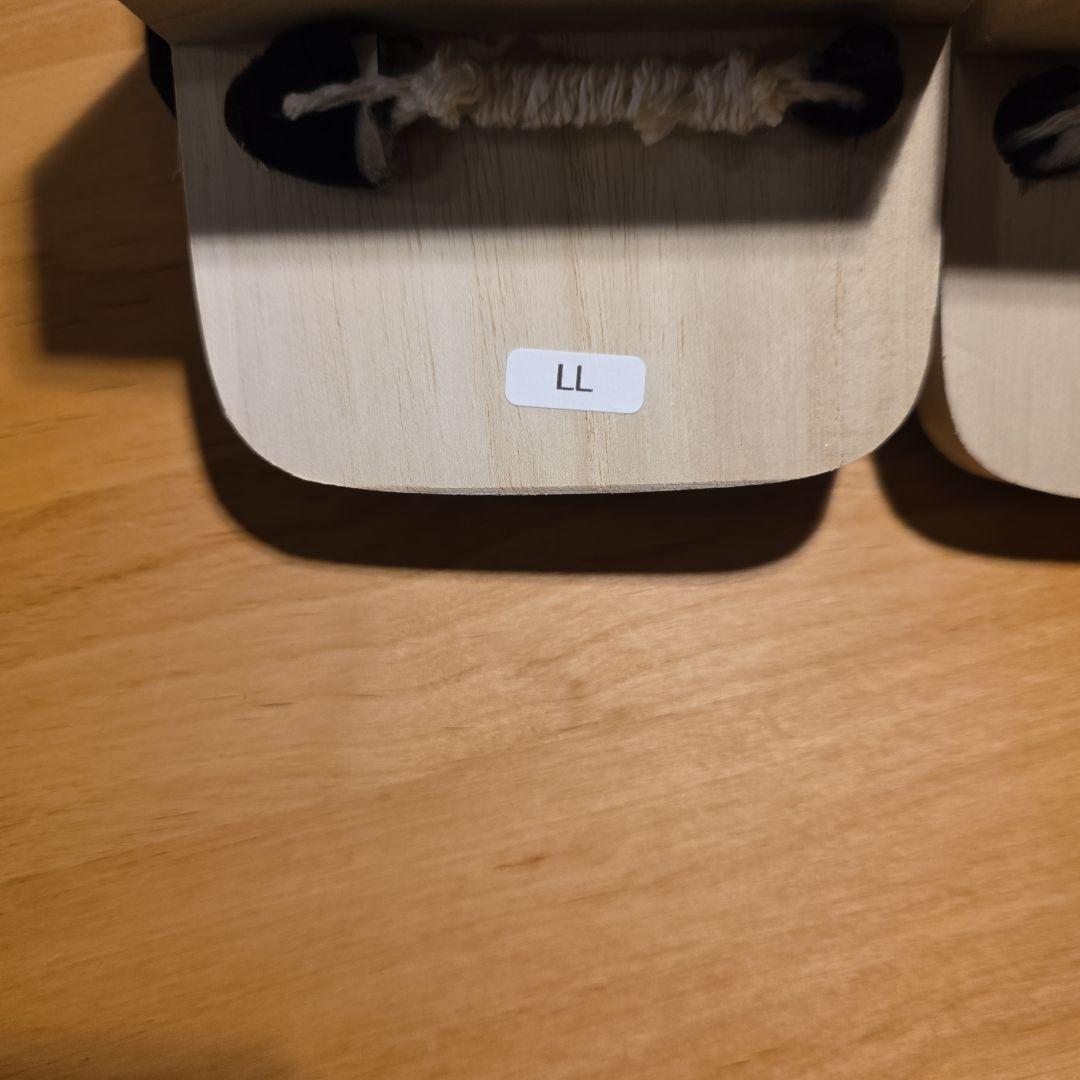 後ろ一本歯下駄　MUSASHIコンパクト　LLサイズ