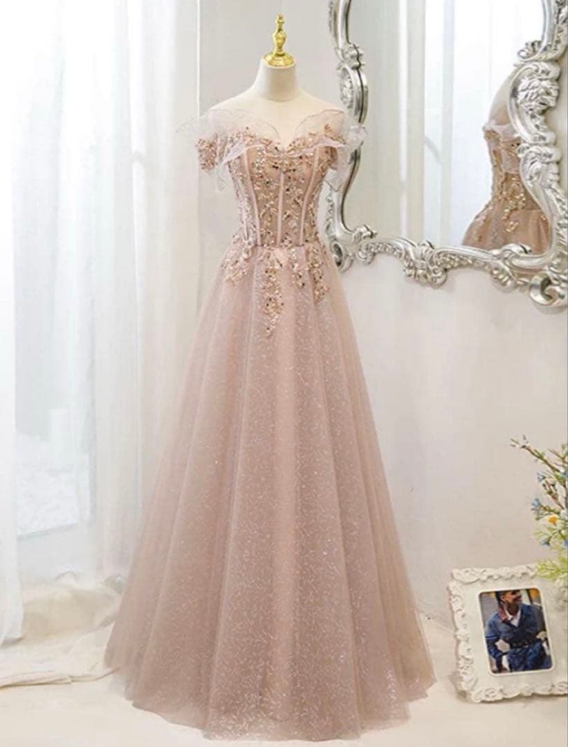 ドレス コンサート ピンク S XS