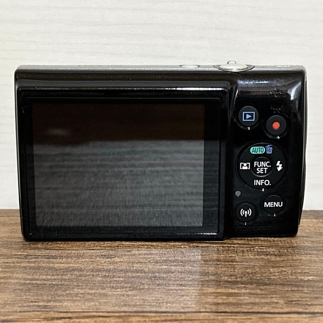 Canon IXY 190 キャノン デジカメ ブラック 黒PC2266