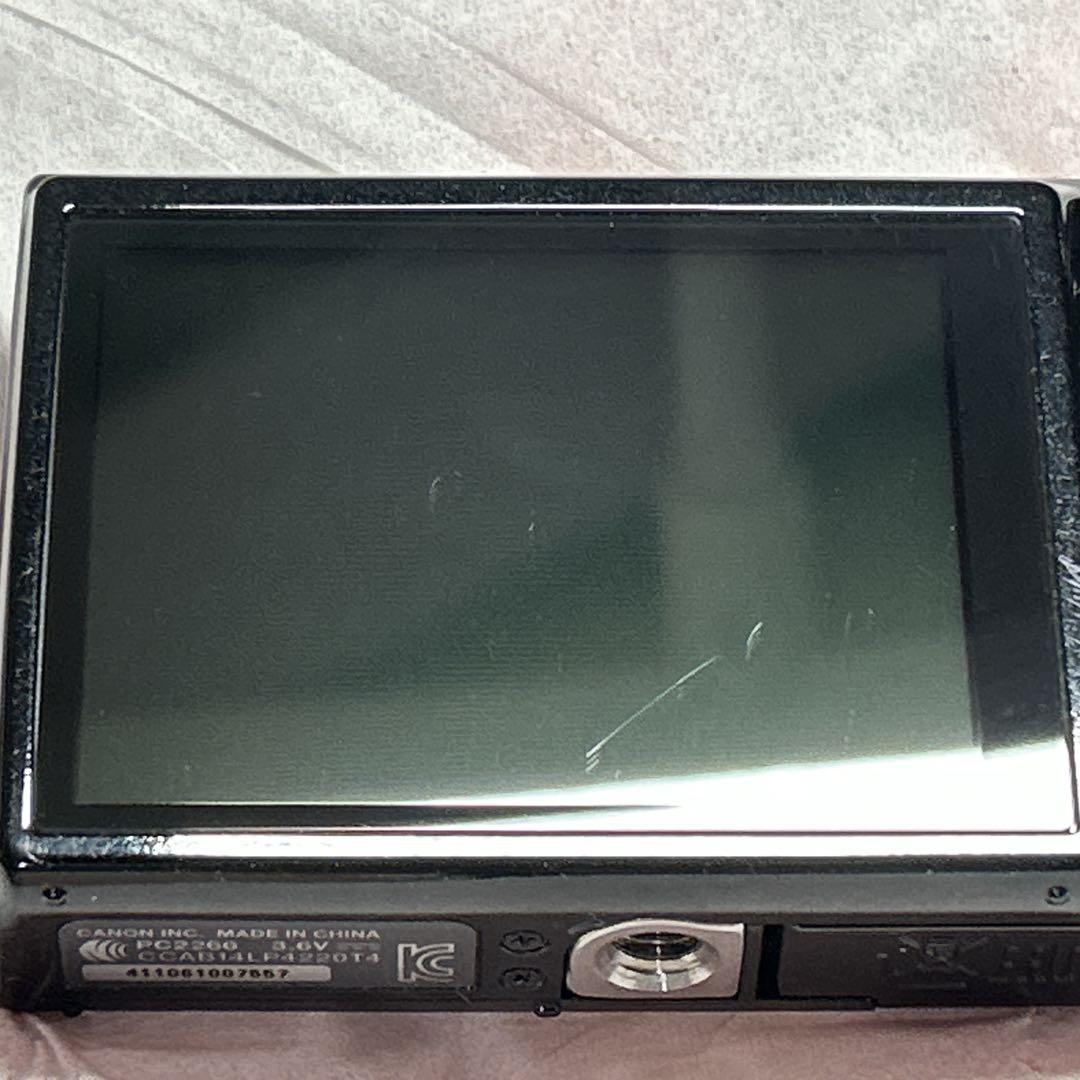 Canon IXY 190 キャノン デジカメ ブラック 黒PC2266