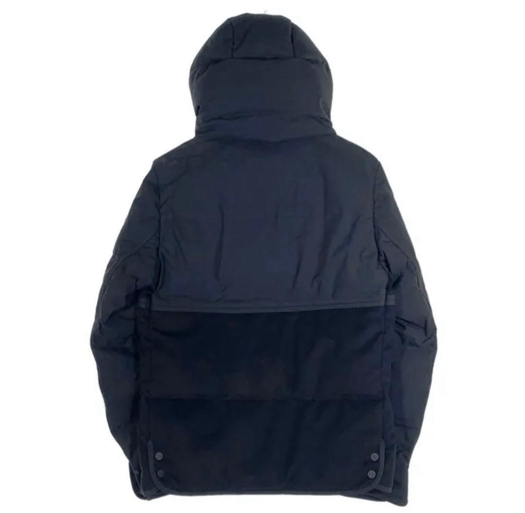 DUNO デュノ PALM ダウンジャケット ブラック ウール レーヨ