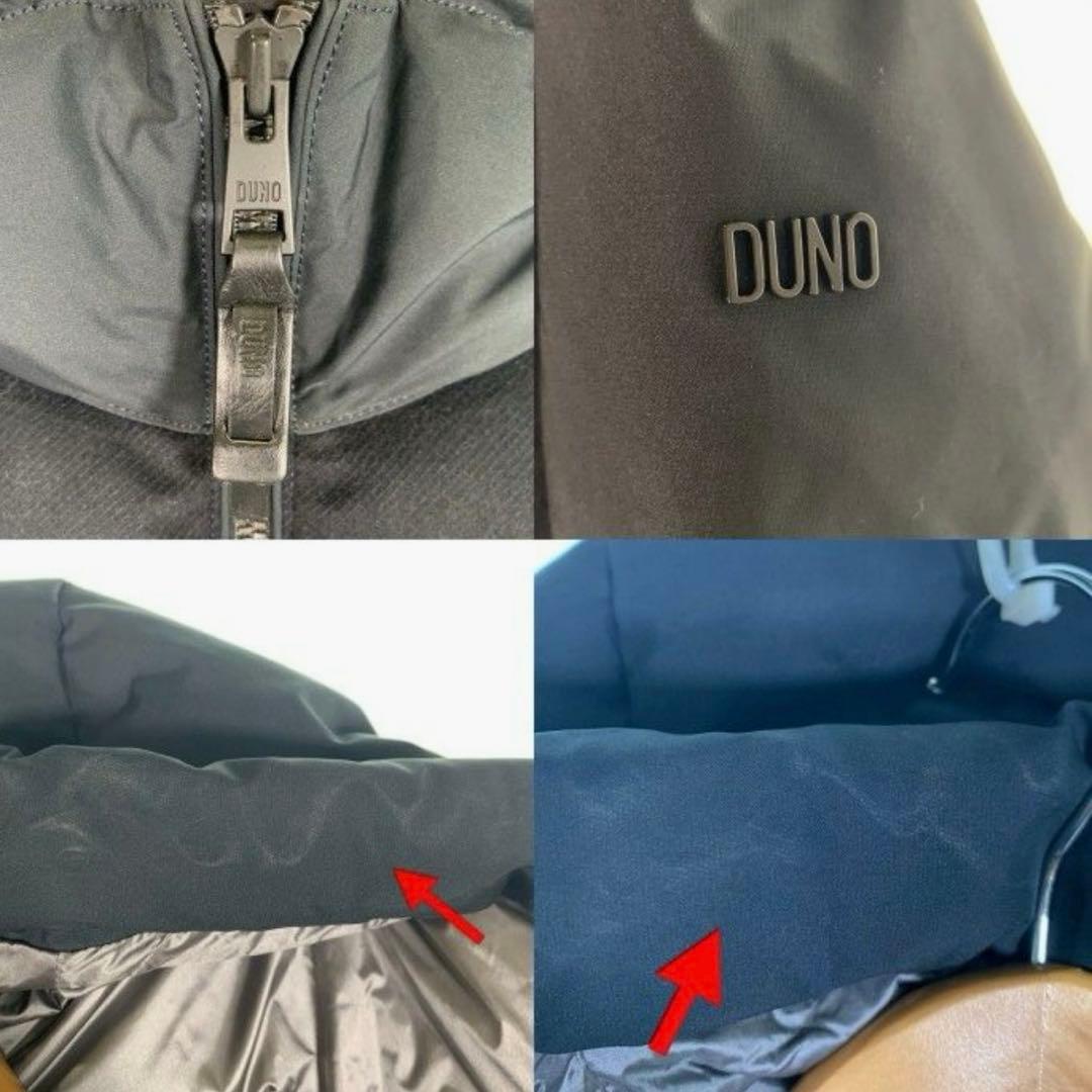 DUNO デュノ PALM ダウンジャケット ブラック ウール レーヨ