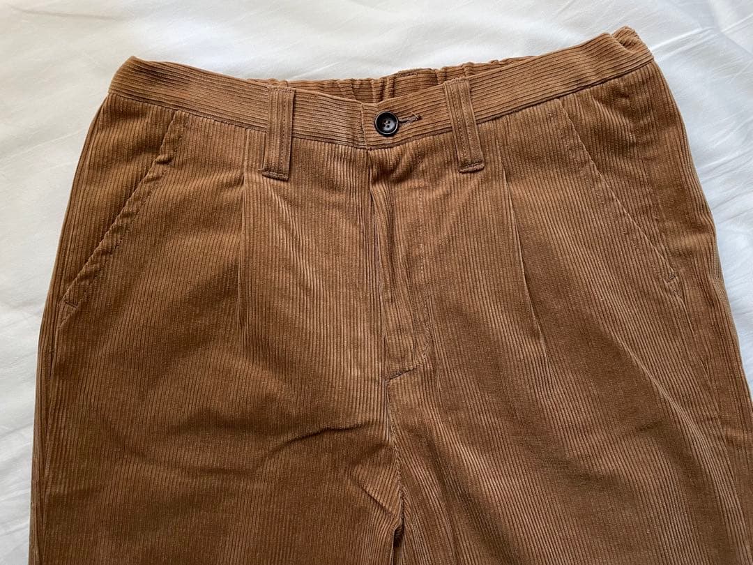 【超美品】kotonコーデュロイ トラウザーズ