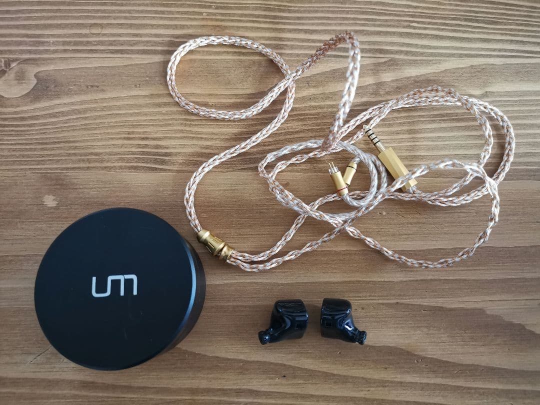 イヤホン UniqueMelody Macbeth+ nicehck goldcrown