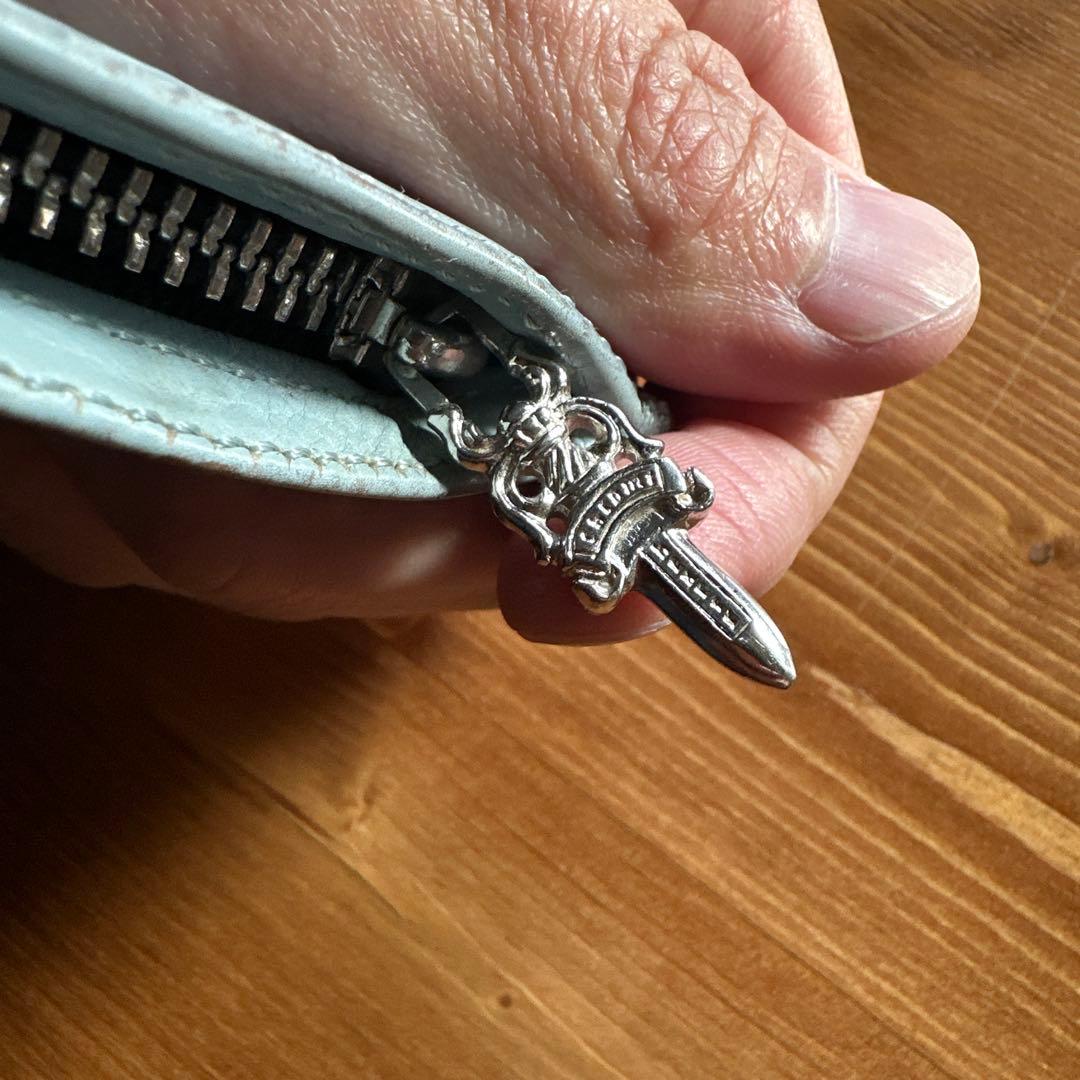 クロムハーツ　チェンジパース　水色