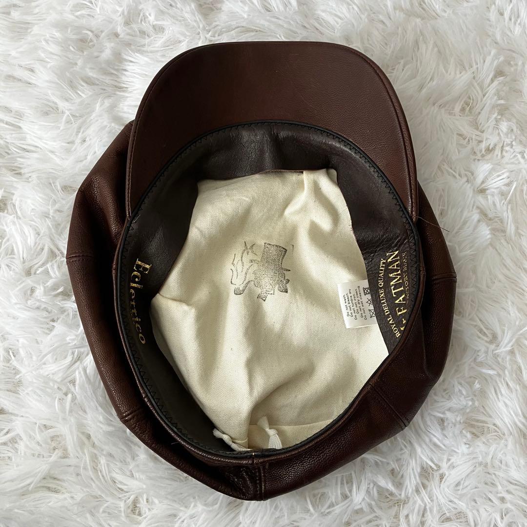 Mr.FATMAN ミスターファットマン レザーキャップ キャスケット 日本製