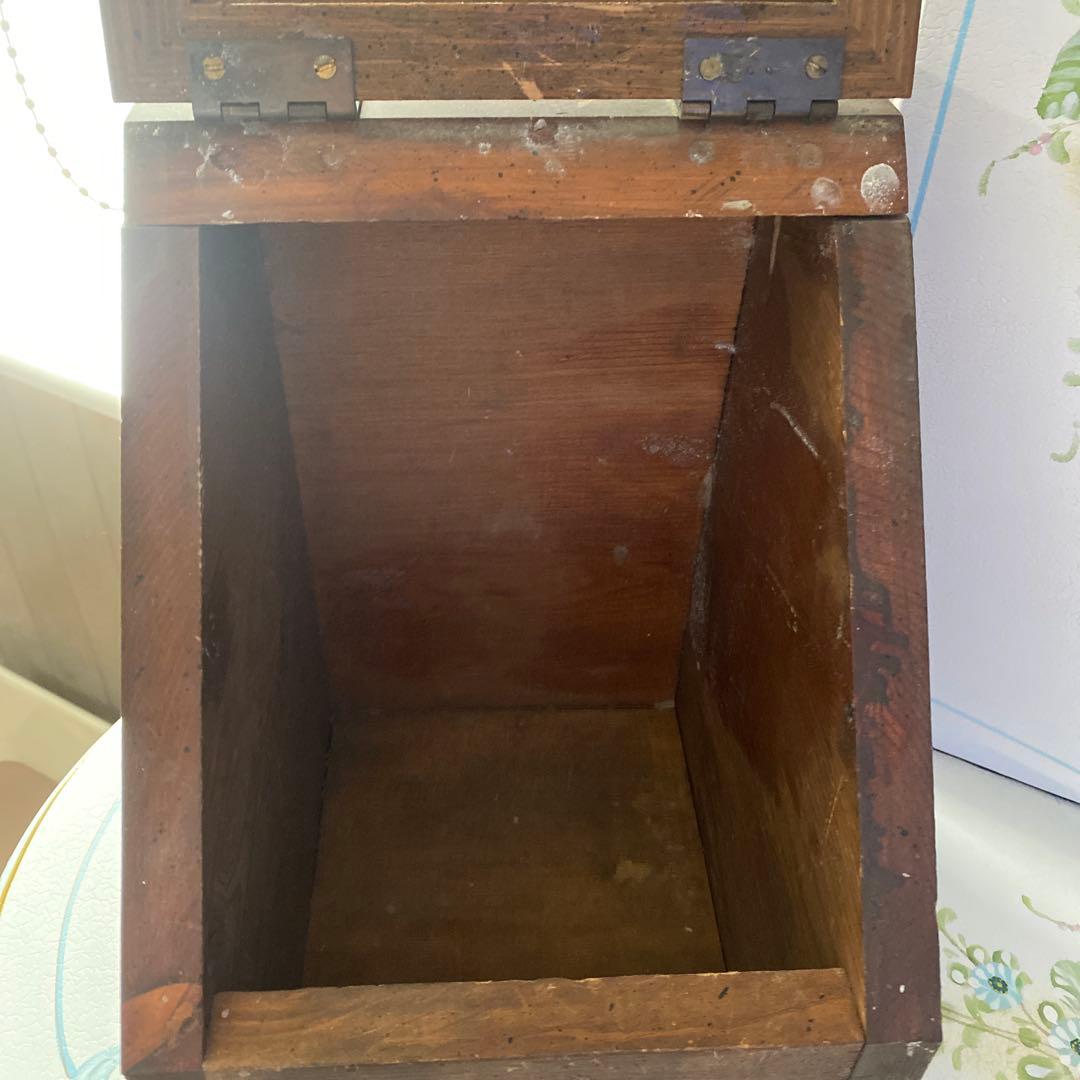 フランスアンティーク木製キャビネット 什器　BOX シェルフ