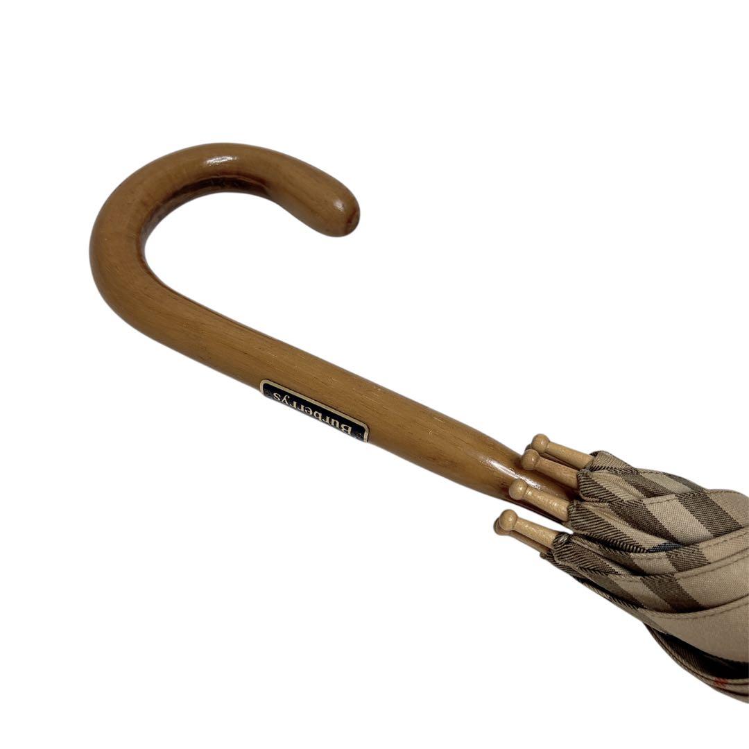 BURBERRY 長傘　雨傘　ノバチェック　シャドーホース　ヴィンテージ