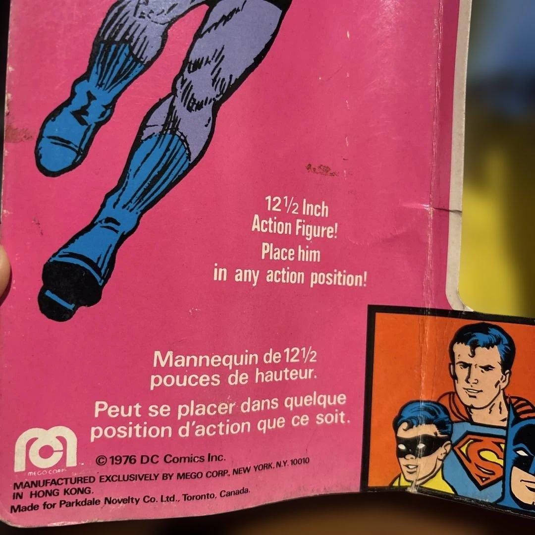 バットマン ビンテージ フィギュア MEGO 1976 BATMAN アメトイ