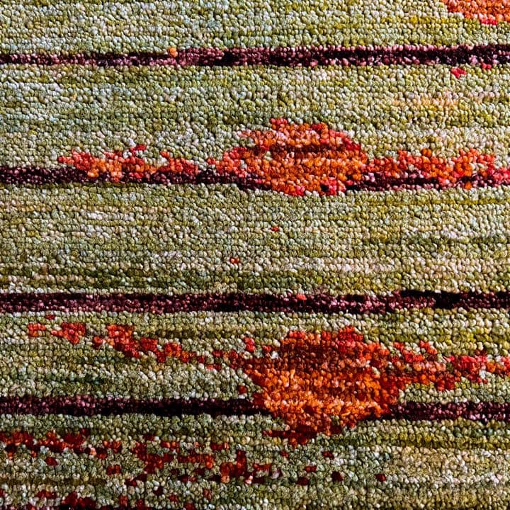 【新品未使用】パキスタン産 ギャッベ　絨毯　ペルシャ