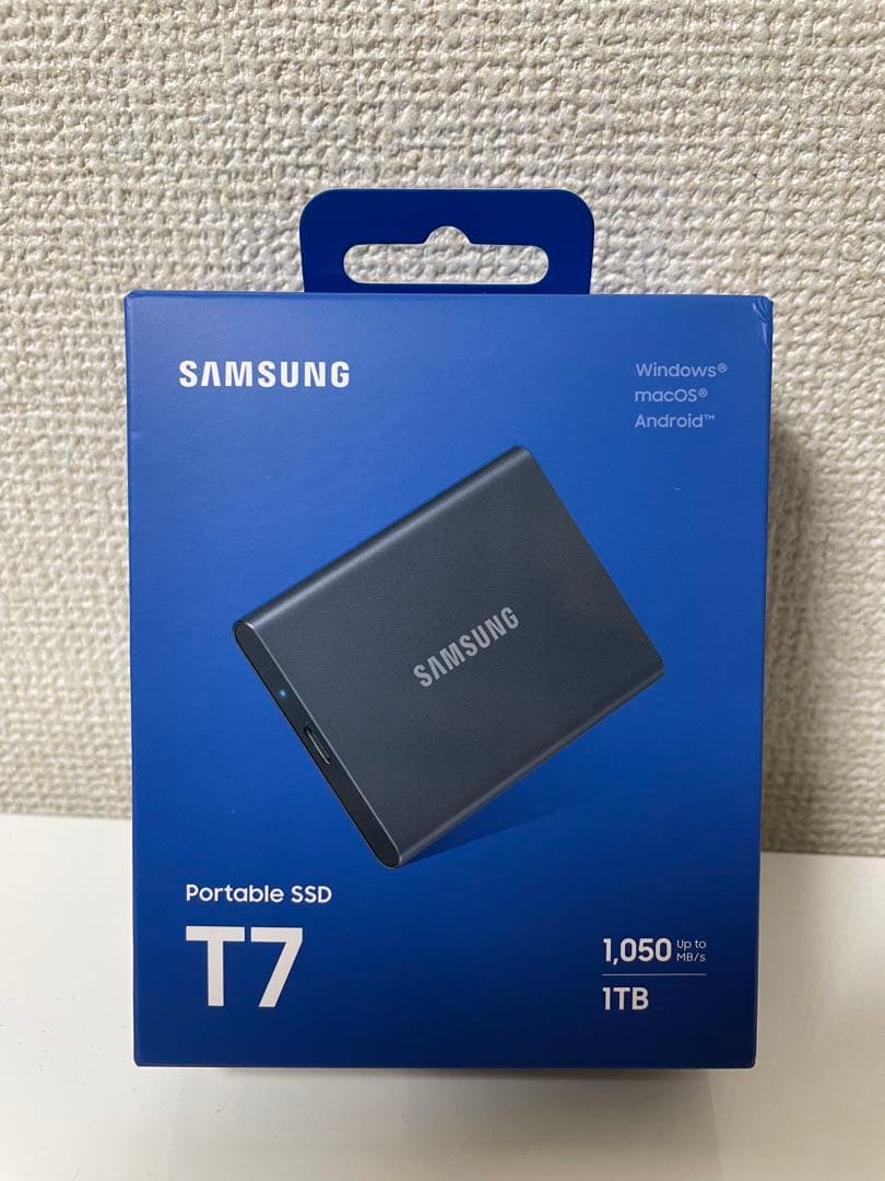 【新品】SAMSUNG Portable SSD T7 1TB 外付け