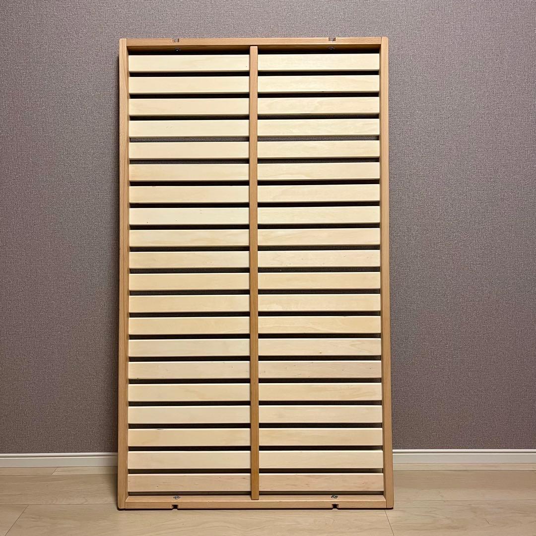 ファルスカ　ベッドサイドベット03　木製ベビーベッド　ナチュラルウッド　添い寝