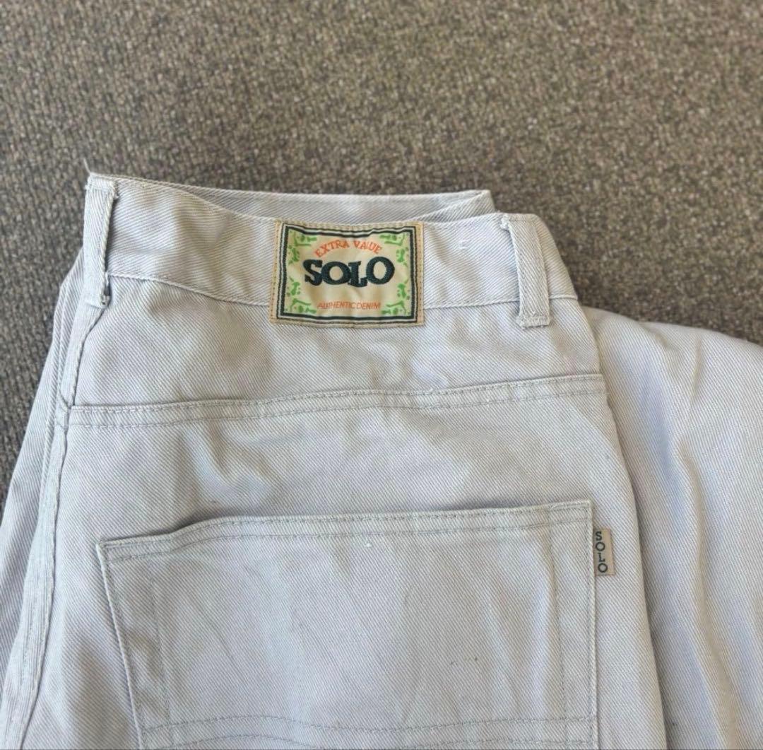 90s SOLO SEMORE バギー デニム パンツ