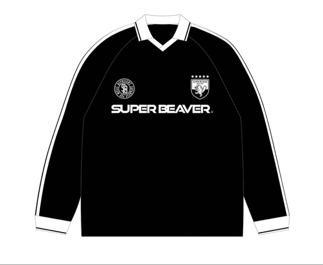SUPER BEAVER サッカーシャツとサッカーマフラーセット Ｌサイズ