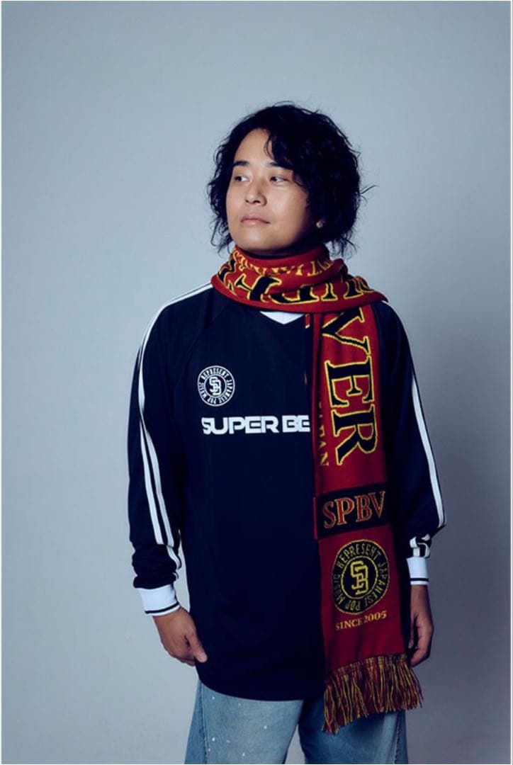 SUPER BEAVER サッカーシャツとサッカーマフラーセット Ｌサイズ