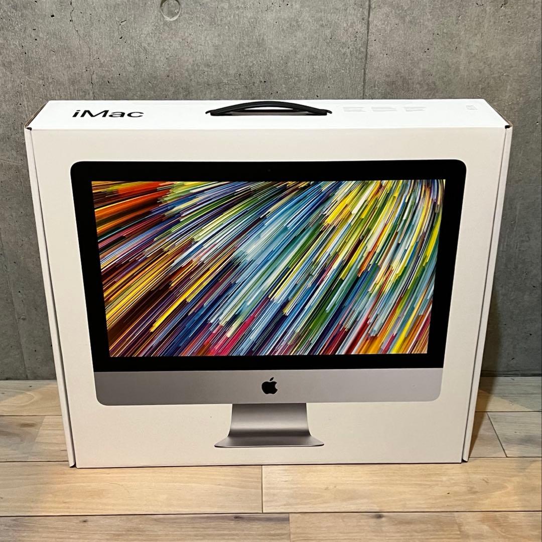 Apple iMac 21.5インチ 4K／キーボード・マウス付属 元箱付き