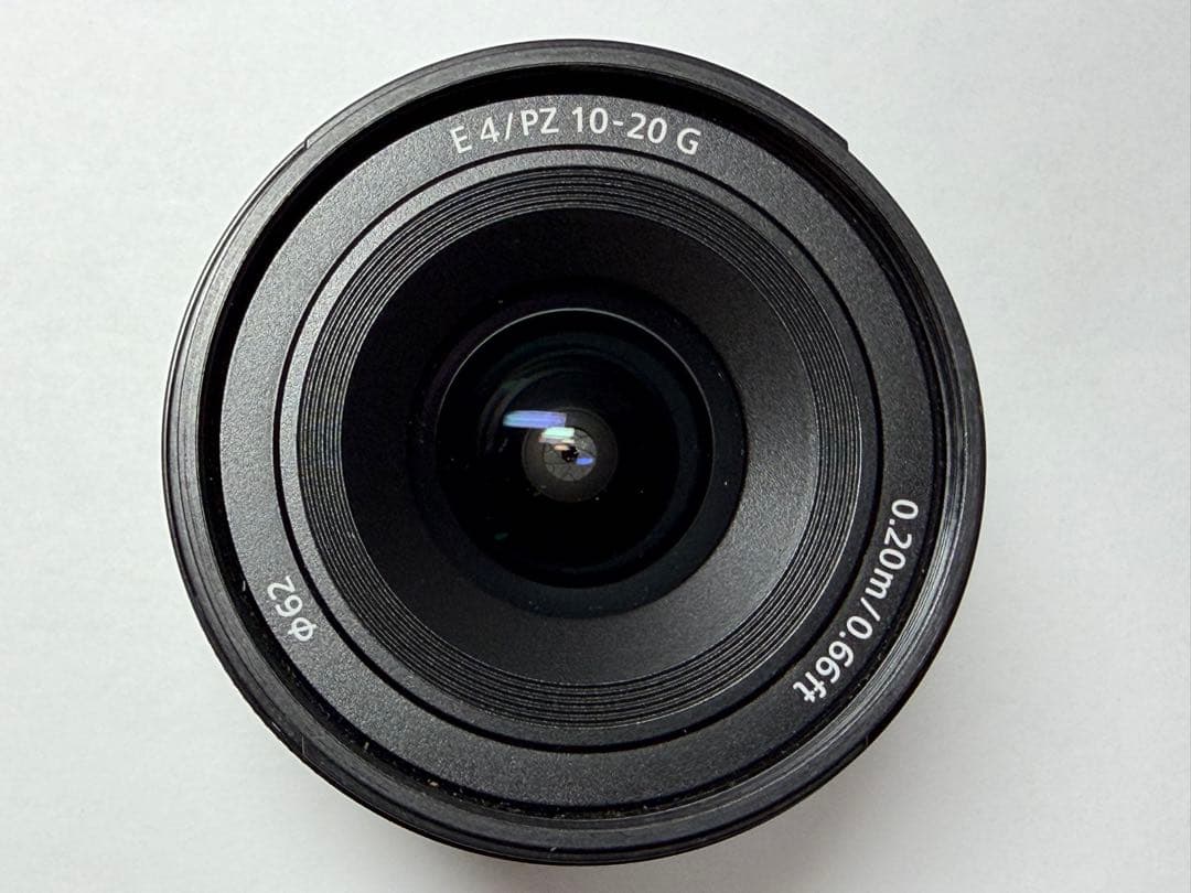 【美品】SONY E PZ 10-20mm F4 G PFフィルタ付