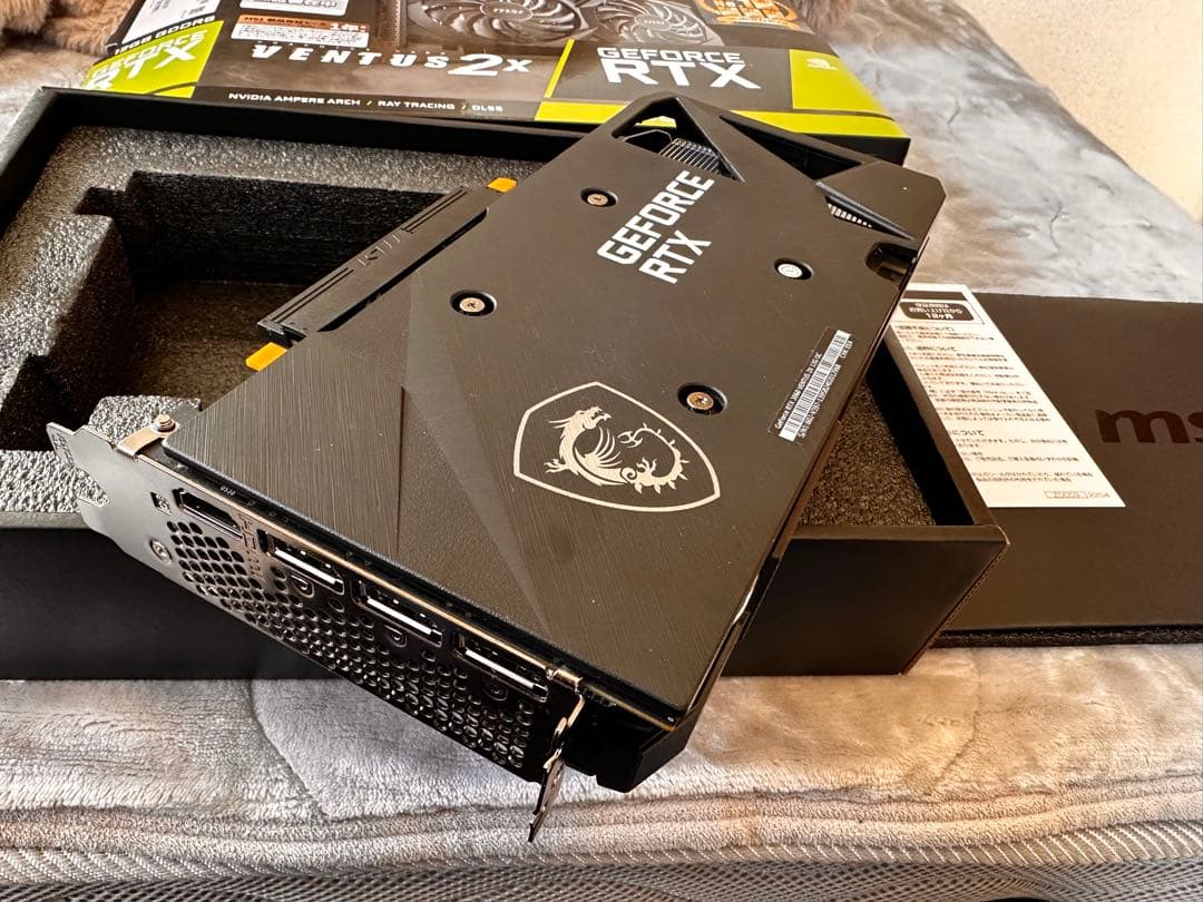 グラフィックボード・グラボ・ビデオカード MSI GeForce RTX 3060 Ventus 2X
