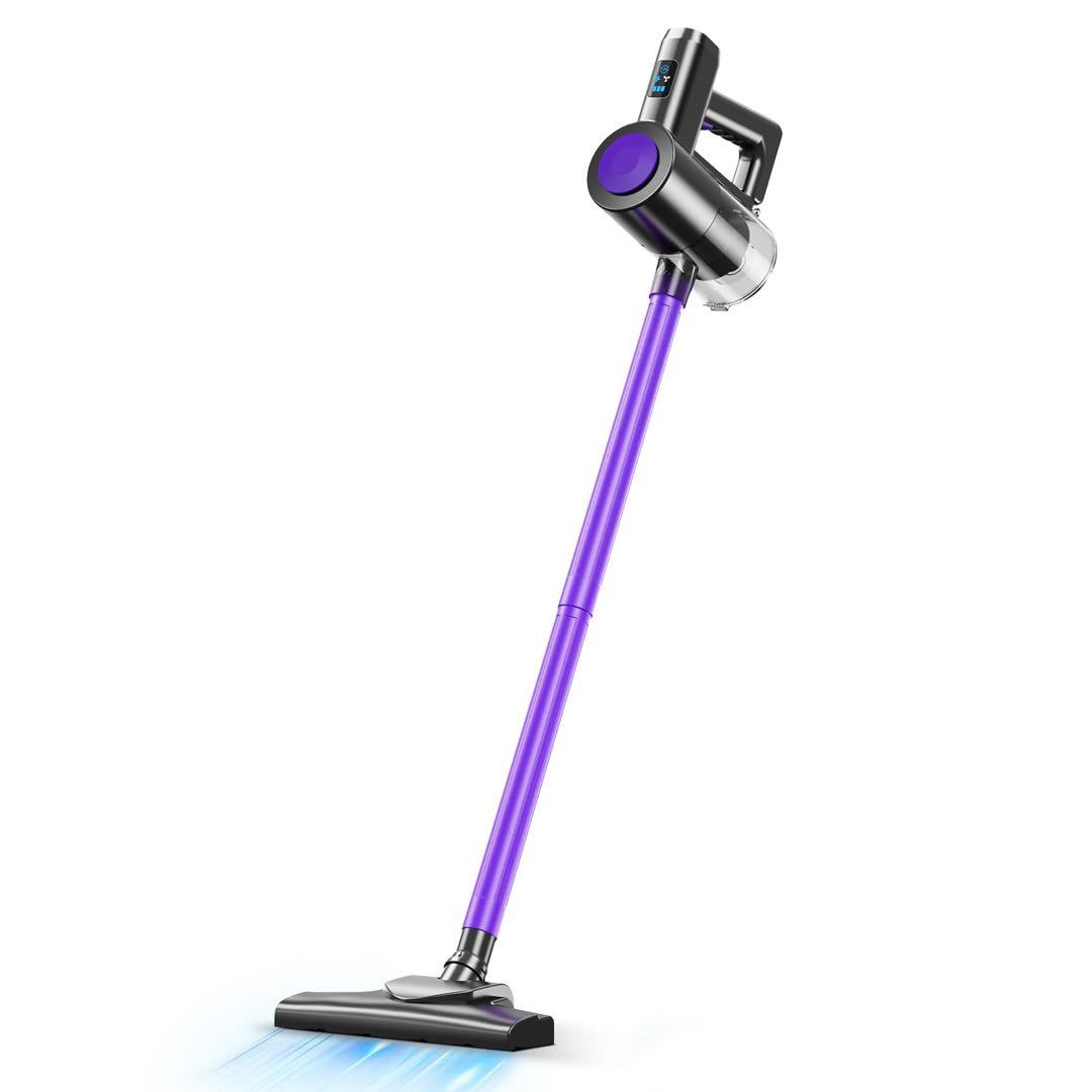 掃除機 コードレス 26000pa超強力吸引 壁掛け　PSE 液晶ディスプレイ